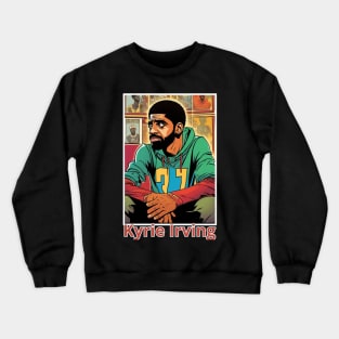 Kyrie Irving Victor illustration design Crewneck Sweatshirt